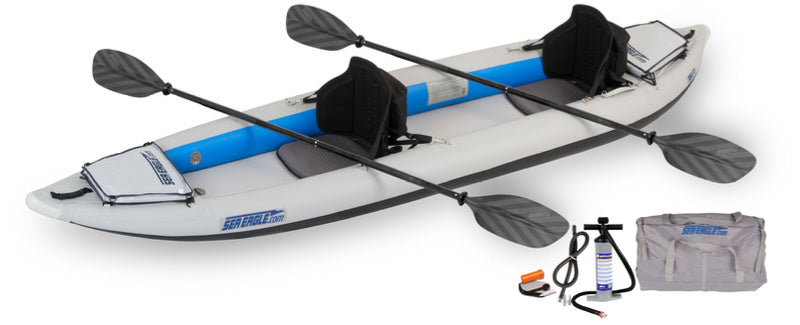 Sea Eagle 385 Fast Track- Pro Package Inflatable Kayak — Blowfish