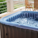 MSPA Tekapo 6 person inflatable hot tub with bubbling water