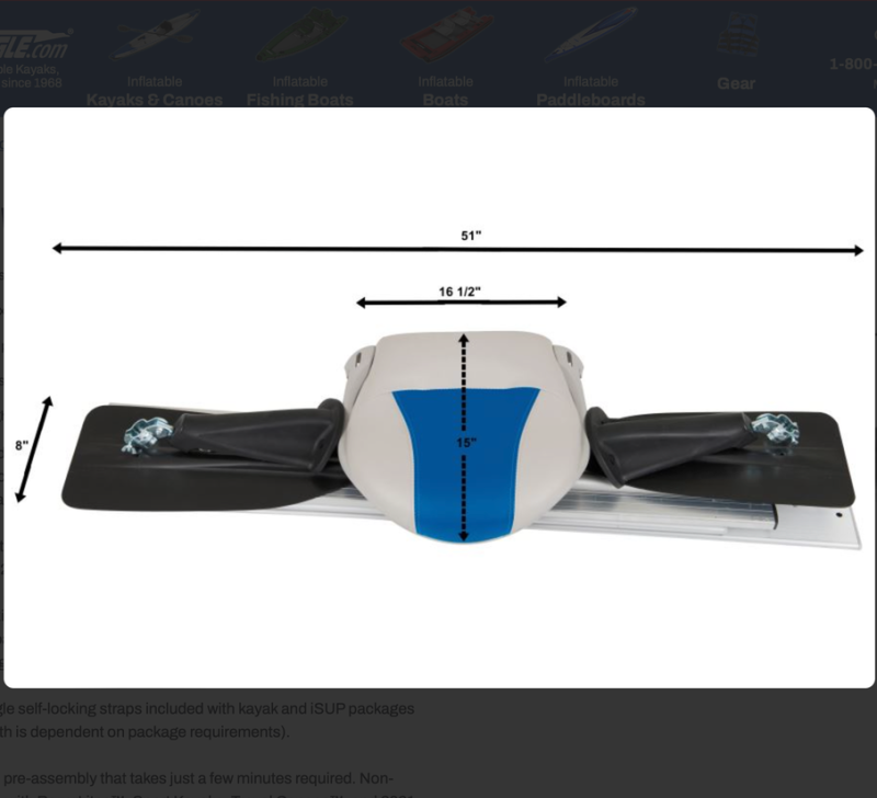 Quick Row Kit by Sea Eagle