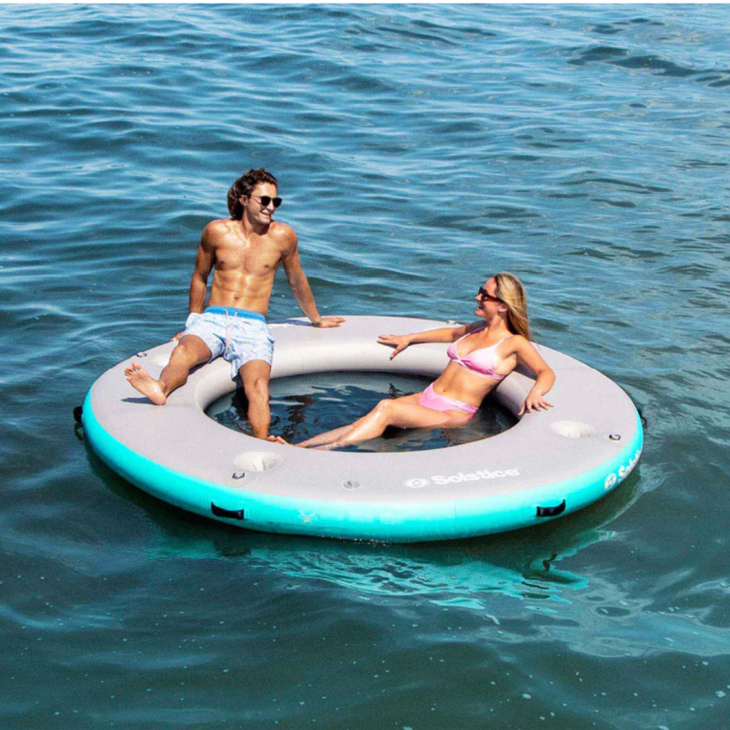 Solstice-8' INFLATABLE CIRCULAR MESH DOCK