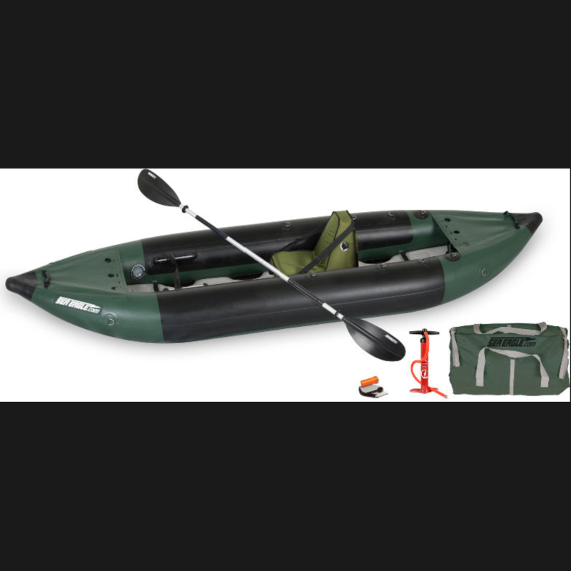 Sea Eagle 350fx Explorer Fishing- Deluxe Solo Package (one person) Inflatable Kayak