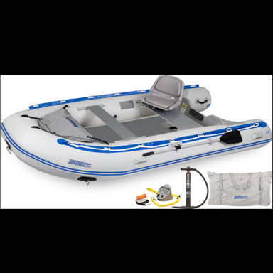 Sea Eagle 12'6" Runabout Inflatable Boat with Swivel Seat and DS Floor
