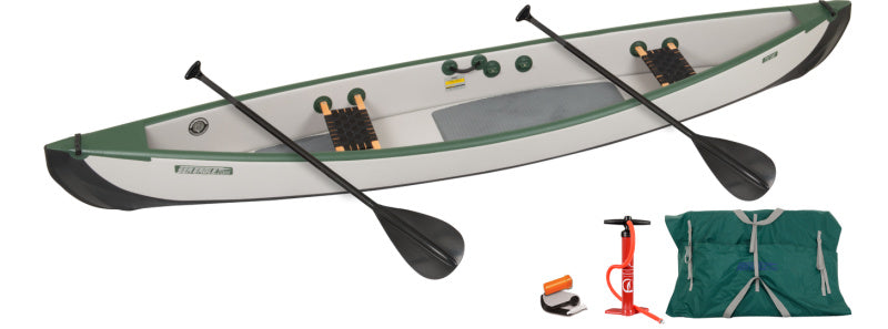 Sea Eagle Travel Canoe 16-Start Up Package with WEB Seats Inflatable Canoe